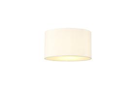 DK0609  Baymont 30cm Flush 3 Light Ivory Pearl, Frosted Diffuser